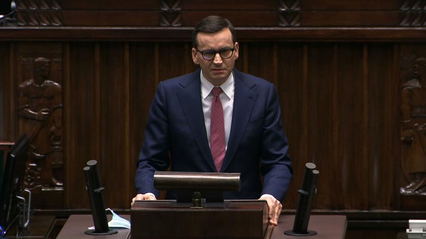 Marszałek Sejmu Elżbiet Witek rozpoczęła specjalne posiedzenie Sejmu