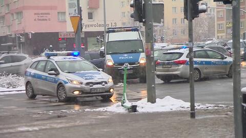 Potrącenie pieszych na pasach w Szczecinie