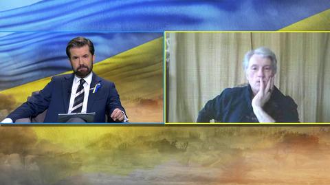 Juszczenko: dziś każdy Ukrainiec, niezależnie gdzie się znajduje, jest na froncie
