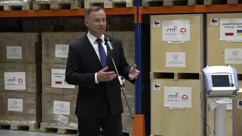 Prezydent Andrzej Duda: chciałbym, żeby był to także widomy znak solidarności i przyjaźni