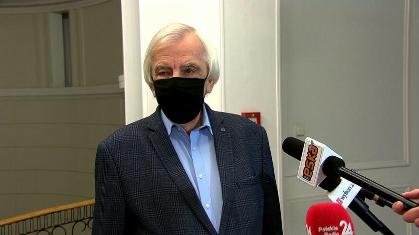Terlecki o tym, czy on i Kaczyński zapisali się na szczepionkę przeciw COVID-19