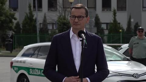 Premier Mateusz Morawiecki o proteście przewoźników w Dorohusku