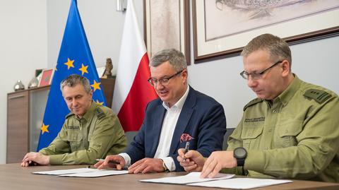 Straż Graniczna podpisała umowę na budowę bariery elektronicznej na granicy polsko-rosyjskiej 