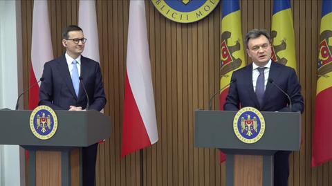 Premier Mołdawii: chcę podziękować Polsce za stałe wsparcie udzielane naszemu państwu 