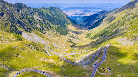 Zamek Drakuli w rumuńskim miasteczku Bran