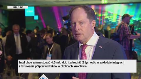 Mark Brzezinski o inwestycji Intela w Polsce (wypowiedź z czerwca 2023 roku)