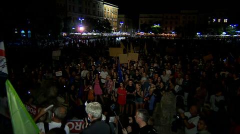 Protesty w obronie wolnych mediów w Krakowie i w Poznaniu