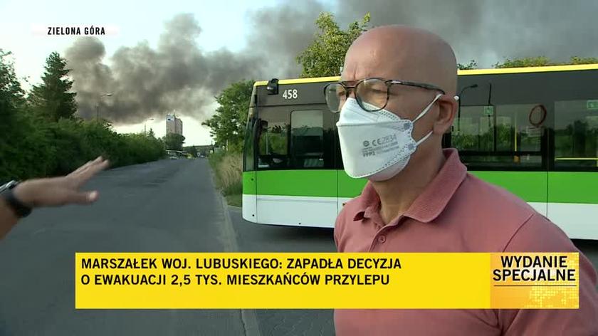 Prezes MZK w Zielonej Górze: wyznaczono trzy punkty ewakuacji mieszkańców