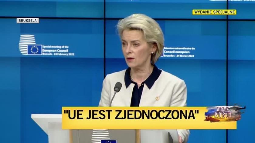 Ursula von der Leyen: Ograniczenie dostępu Rosji do kluczowych technologii 