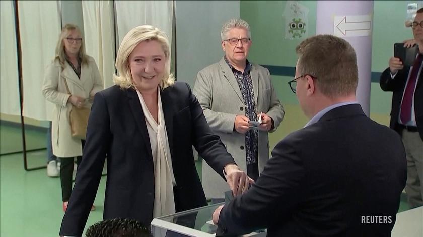 Marine Le Pen zagłosowała w drugiej turze wyborów prezydenckich