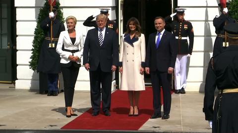 Polska para prezydencka w Białym Domu