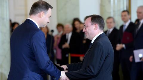Mariusz Kamiński został powołany na urząd ministra, członka Rady Ministrów