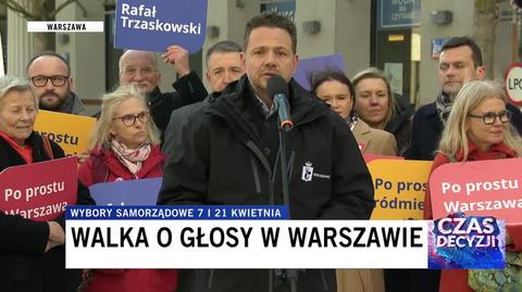 Transport. Rafał Trzaskowski o propozycjach Tobiasza Bocheńskiego