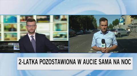 Ostrów Wielkopolski. Dwuletnie dziecko samo w aucie w nocy