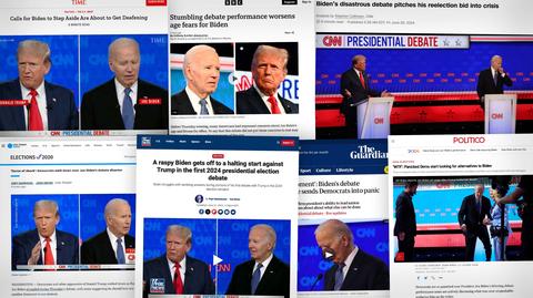 Komentarze światowych mediów po debacie prezydenckiej w USA