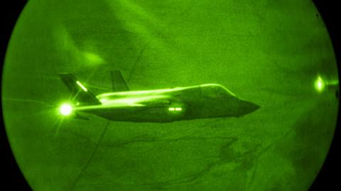 Amerykański myśliwiec F-35B Lightning II