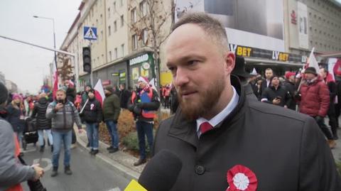 Posłowie Konfederacji o obecności polityków PiS na Marszu Niepodległości 