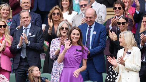 Księżna Kate pojawiła się w Wimbledonie 