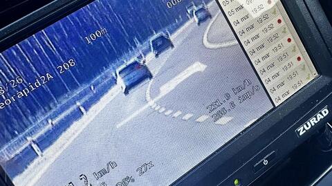 Pędził 231 km/h na drodze ekspresowej