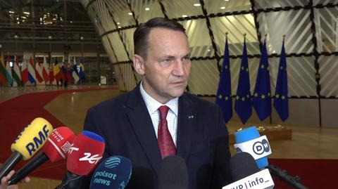 Sikorski: chciałbym rozumieć powody, dla których Węgry nie chcą pomóc Ukrainie