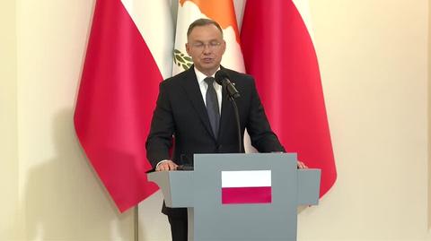 Prezydent Duda o zamiarach rządu co do odwołania przedstawiciela RP przy NATO