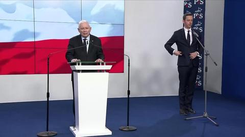 Kaczyński o zawartej umowie koalicyjnej