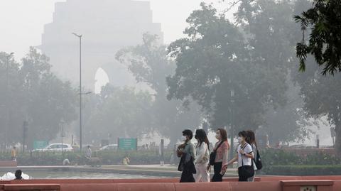 Słynny zabytek był niewidoczny przez smog