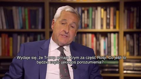 Sikorski: jeśli coś będzie musiało zostać poświęcone w kwestii pokoju, to tylko Ukraina będzie mogła tego dokonać