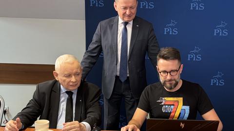 Jarosław Kaczyński po głosowaniach nad uchyleniem immunitetów