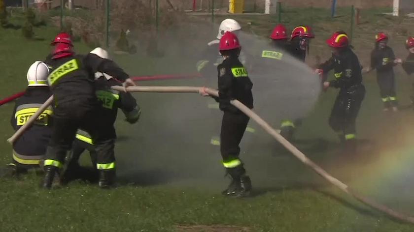 Strażacki lany poniedziałek w Przelewicach