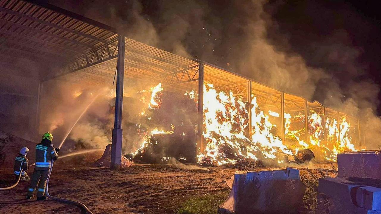 Hala stanęła w płomieniach. To nie był przypadek