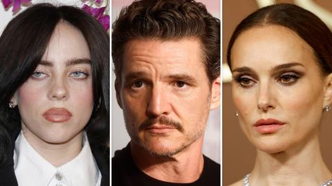 Billie Eilish, Pedro Pascal, Natalie Portman 
