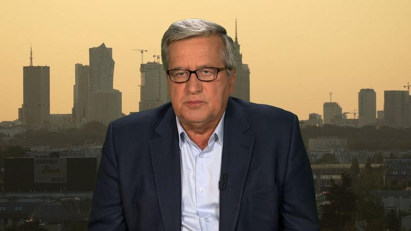Komorowski: Marszałek Witek zachowała się po prostu skandalicznie. Zasługuje na najsroższą karę