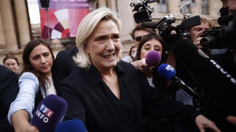 Marine Le Pen. Wideo archiwalne