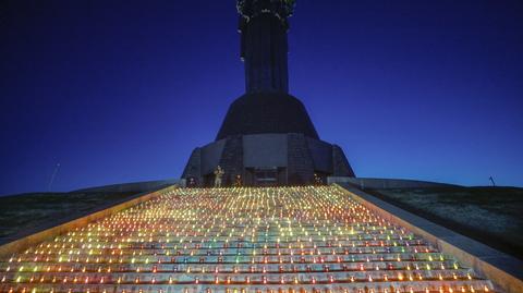 Tysiąc świec na tysiąc dni wojny w Ukrainie