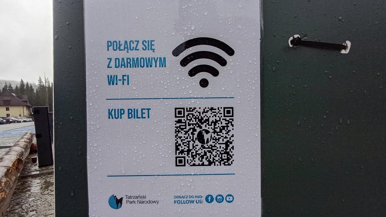 Internet dotarł na szlak do Morskiego Oka