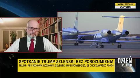 Prof. Urbańczyk: Trump może mylić się w ocenie atutów Ukrainy