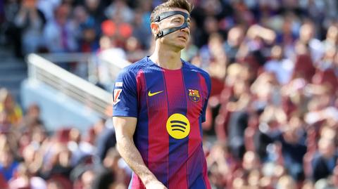 Lewandowski myślami przy barażach? Surowe oceny Hiszpanów