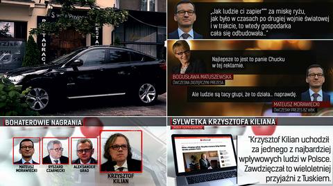 Morawiecki nagrany z ludźmi Tuska 