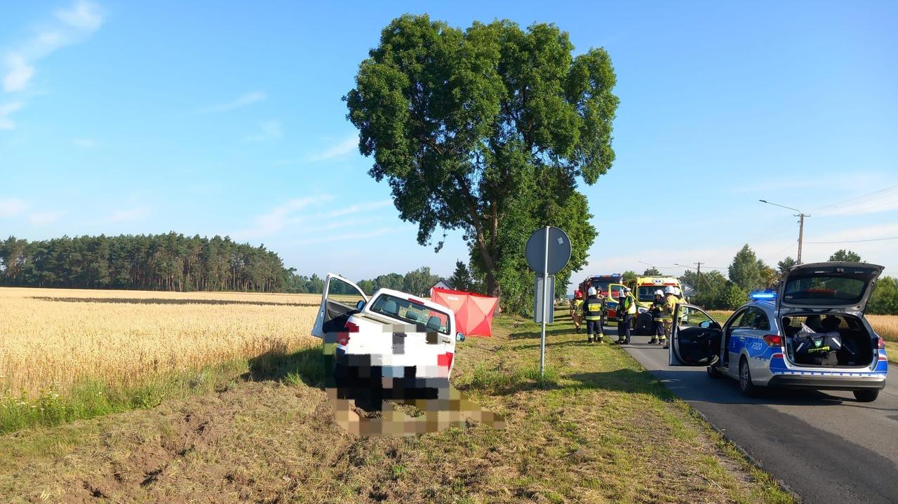 Potrącenie rowerzystki, 72-latka zginęła na miejscu
