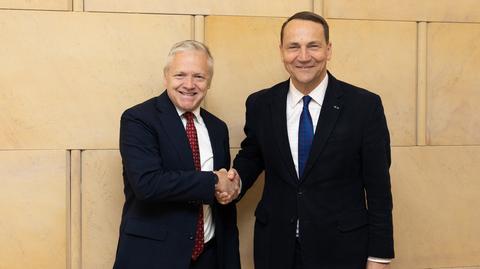 Tom Rose i Radosław Sikorski
