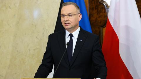 Andrzej Duda w Tallinie
