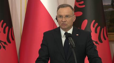 Prezydent Andrzej Duda o kwestii roszczeń i zadośćuczynienia za krzywdy wojenne