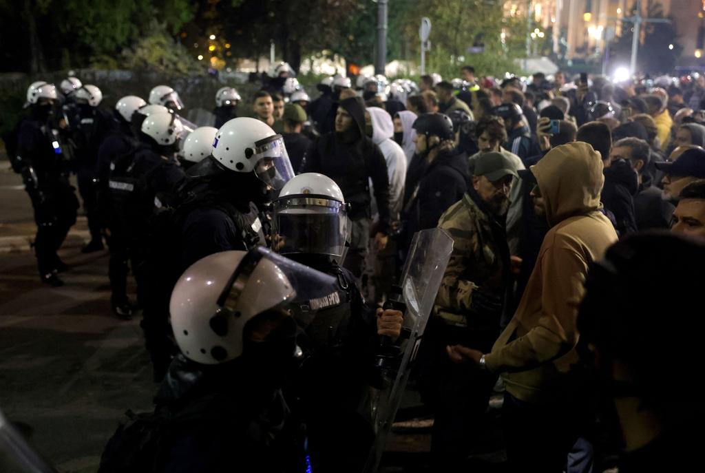 Protesty w Serbii
