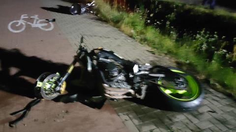 28-letni motocyklista zginął na miejscu