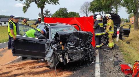 55-latek, który spowodował wypadek pod Radomskiem z zarzutami