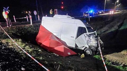 Tragiczny wpadek koło Wielunia