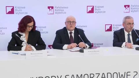 Szef PKW: nie podamy jeszcze w tej chwili oficjalnych wyników ani dotyczących frekwencji, ani wyników wyborów samorządowych