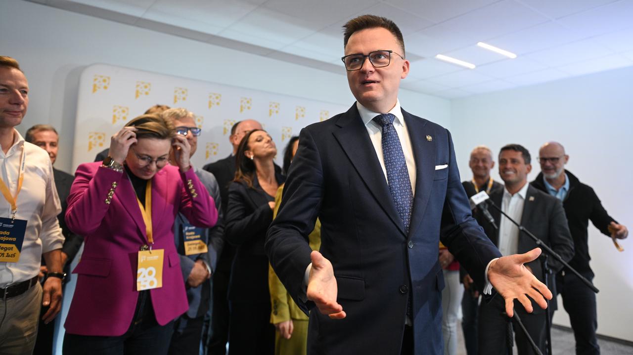 Hołownia o "śmiertelnym boju" w Polsce 2050. "Opamiętajcie się"