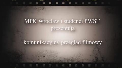 "Plecaki atakują" - film wrocławskiego MPK i studentów Państwowej Szkoły Teatralnej we Wrocławiu